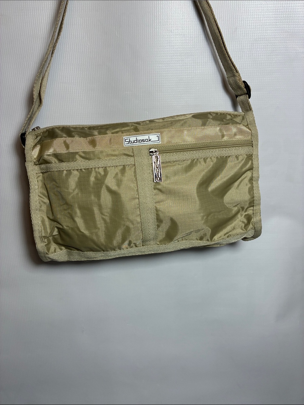 Studiosak Tan Crossbody Bag with pouch